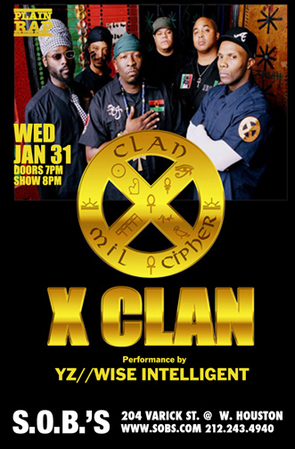 X-Clan CD Release Party in NYC