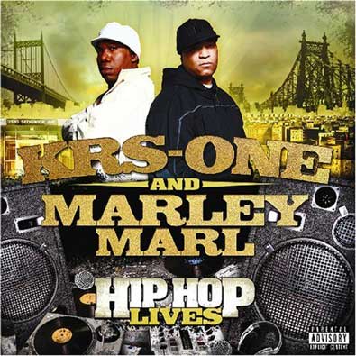 KRS-One & Marley Marl – Hip-Hop Lives Album Cover