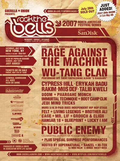 Rock The Bells Adds Second NYC Date