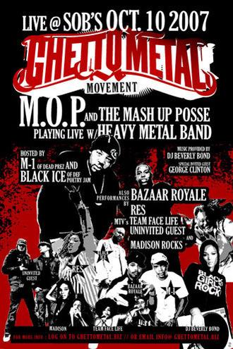 Ghetto Metal Movement feat. M.O.P., George Clinton + more in NYC