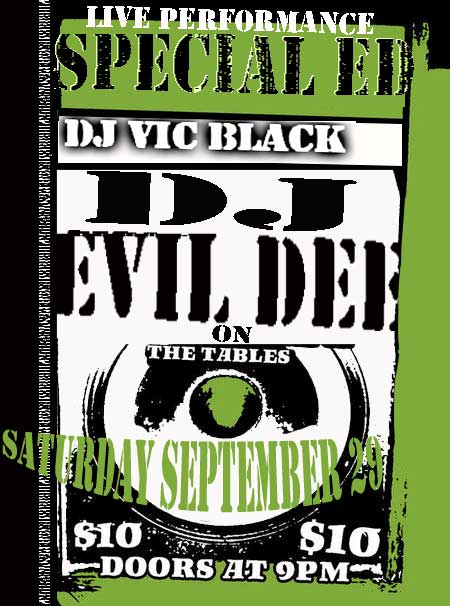 Special Ed & DJ Evil Dee in Brooklyn, NY