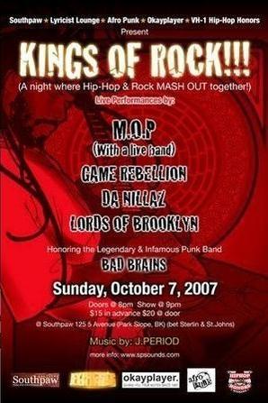 Kings Of Rock feat. M.O.P. in Brooklyn, NY