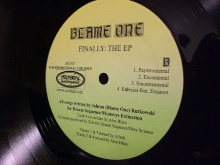 Finally (The EP) by Blame One