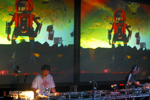 Dj Shadow and Cut Chemist. Photo courtesy of CityPages.com and Daniel Corrigan
