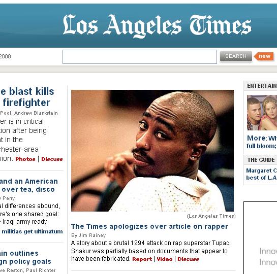 LA Times Apology
