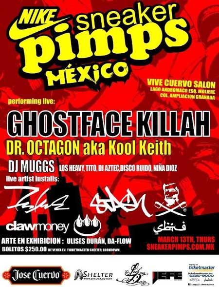 Ghostface Killah, Kool Keith and DJ Muggs Live in Mexico City
