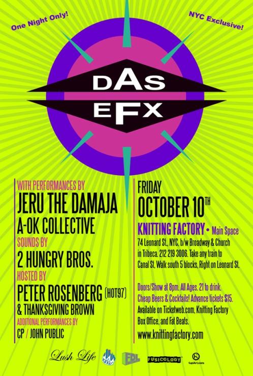 Das EFX and Jeru The Damaja Performing Live in NYC
