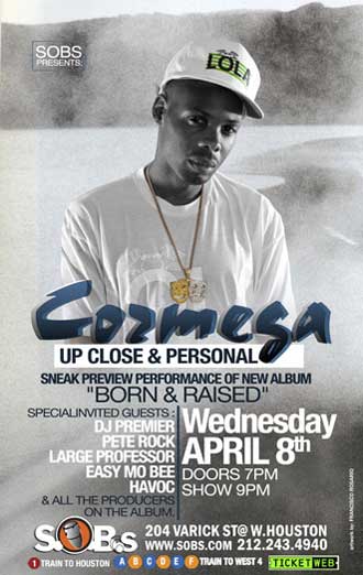 Cormega Album Release Party in NYC