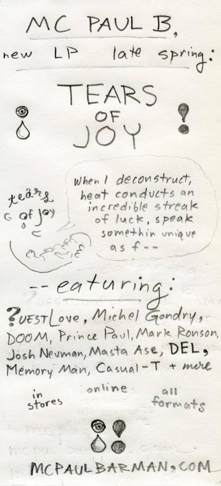 MC Paul Barman - Tears Of Joy