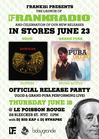 Grand Puba and U-God Album Release Parties, Live in NYC