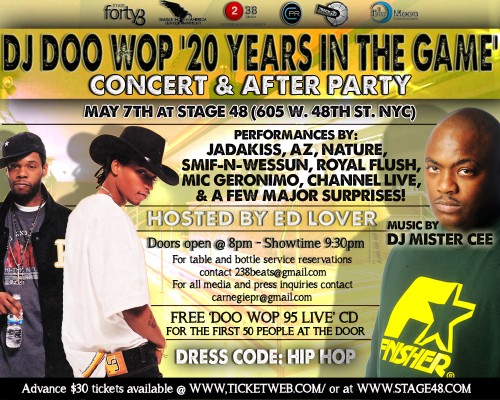 DJ Doo Wop's 20th Anniversary