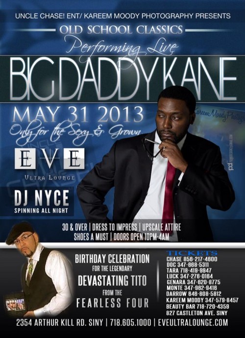 Big Daddy Kane and The Devastating Tito's Birthday Party