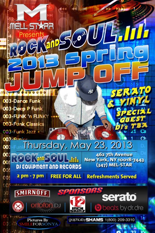 DJ Mell Starr Presents The 4th Annual Rock And Soul 2013 Spring Jump Off