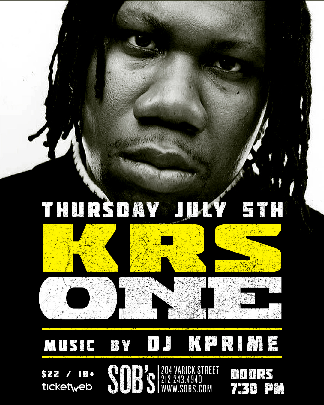 KRS-One, Live in NYC (July 5th, 2018) « GRNDGD